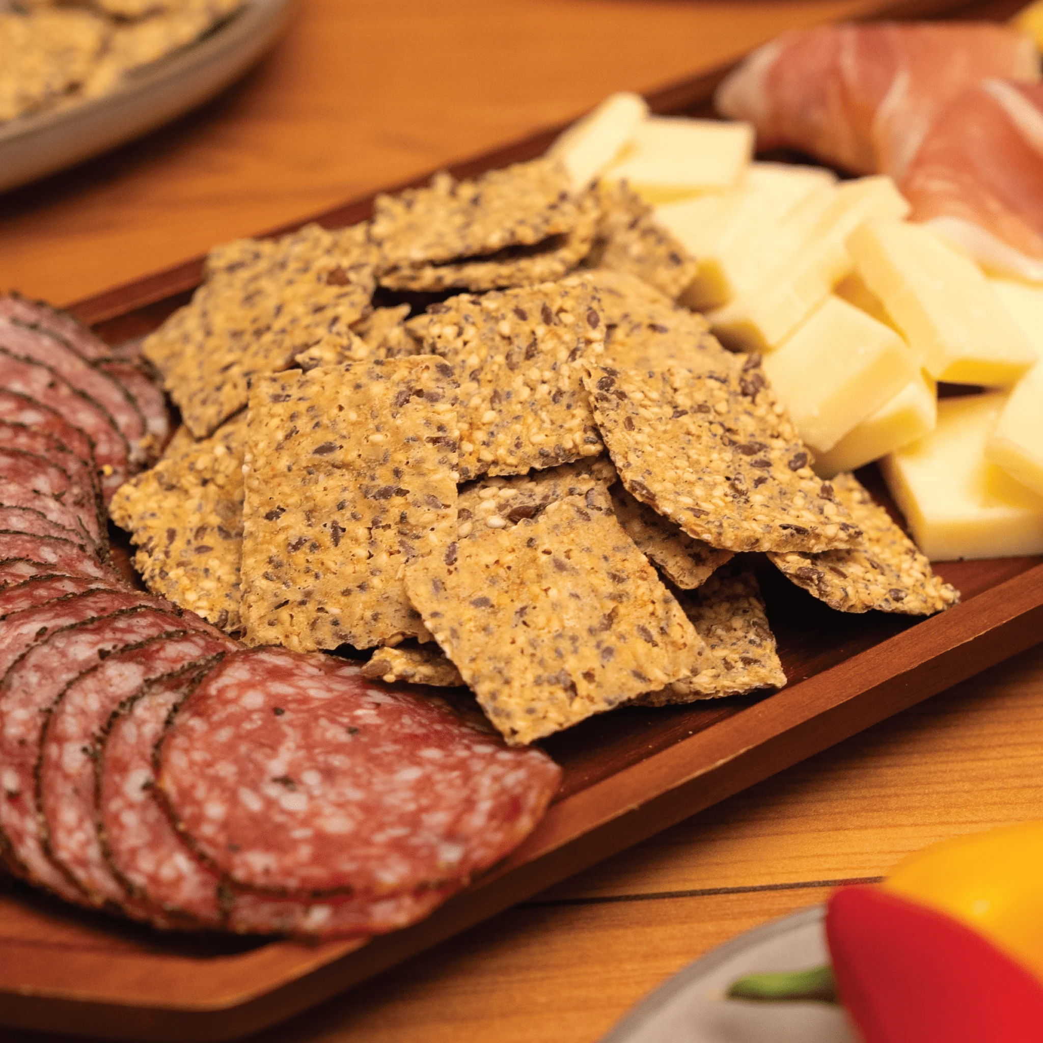 Organic Seed Crackers - Salt & Pepper 8.4oz - Image 6