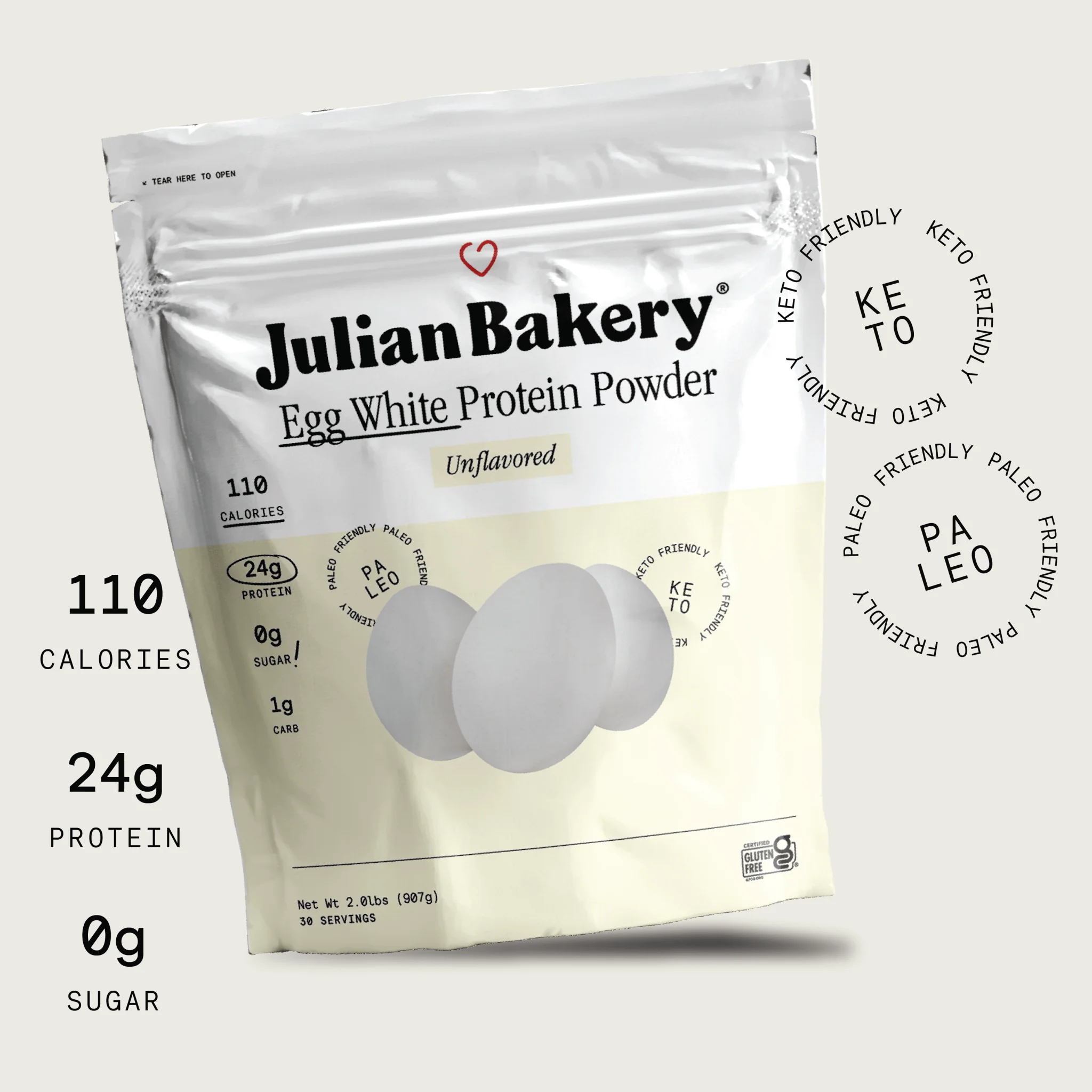 Egg White Protein Powder - Unflavored - Image 4