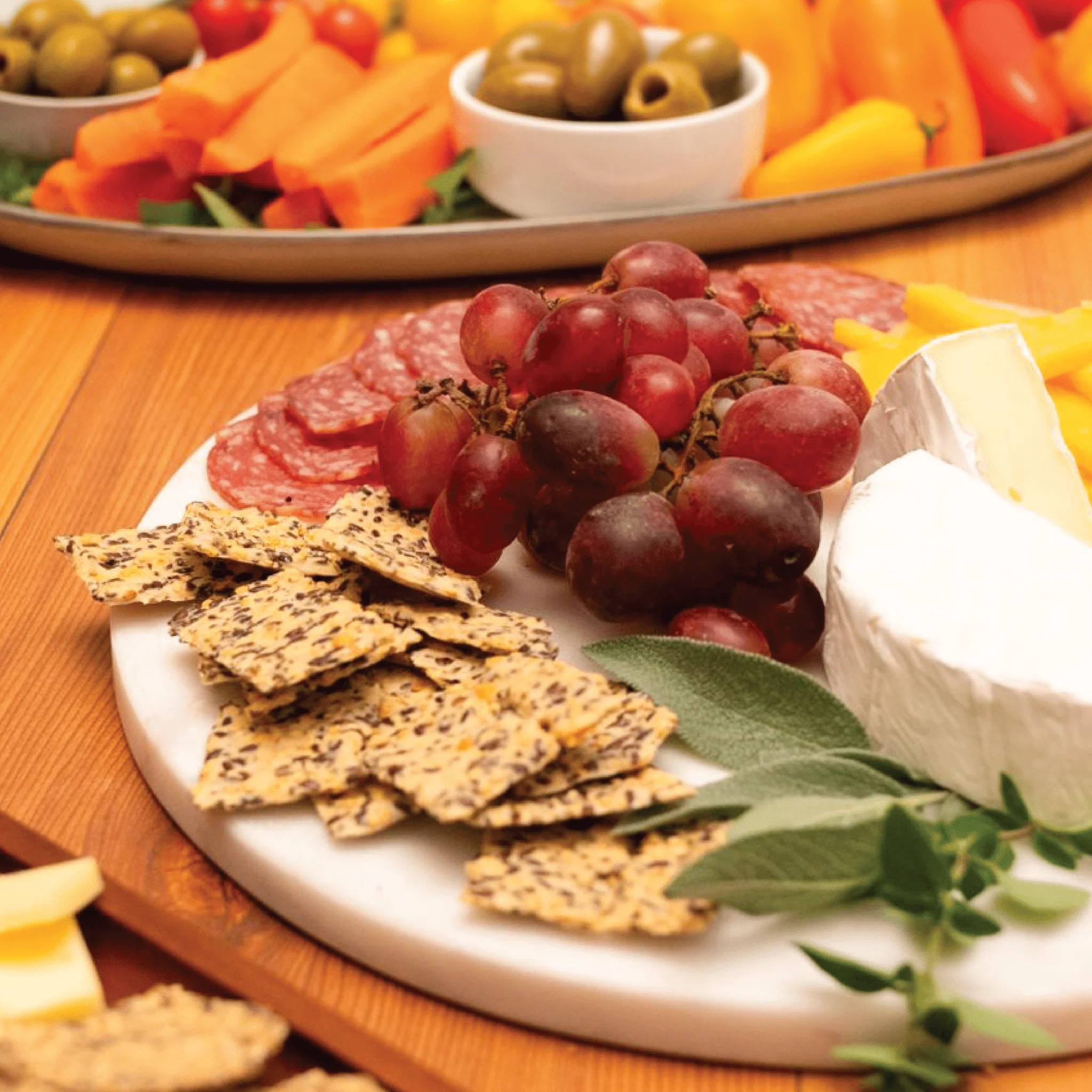 Organic Seed Crackers - Parmesan 8.4oz - Image 6